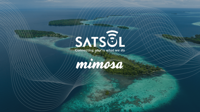 Mimosa FWA Connecting Solomon Islands